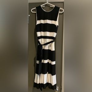 Ralph Lauren black and white dress